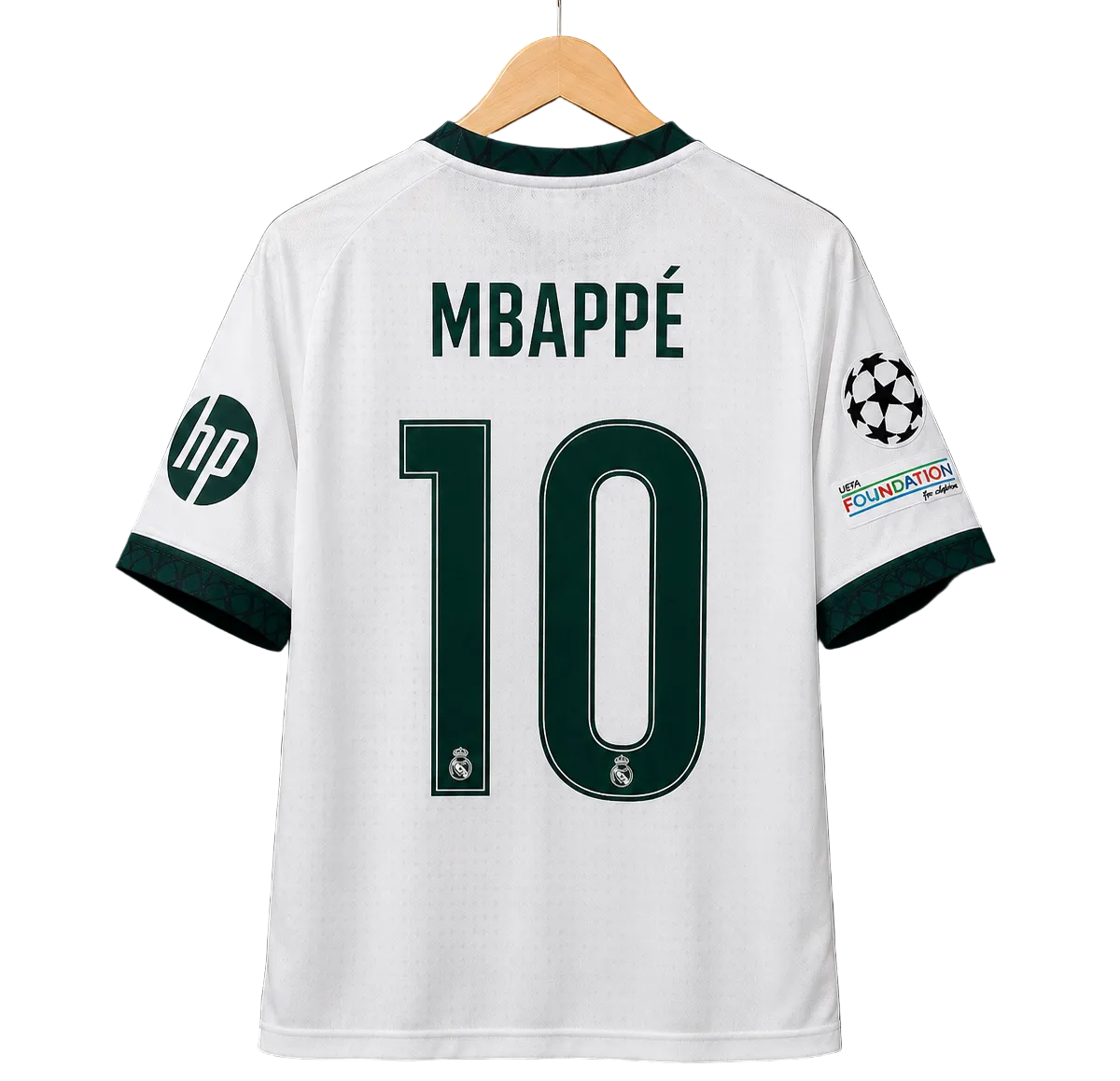 MBAPPE REAL MADRID 26/27 HOME KIT EMBROIDERY PREMIUM