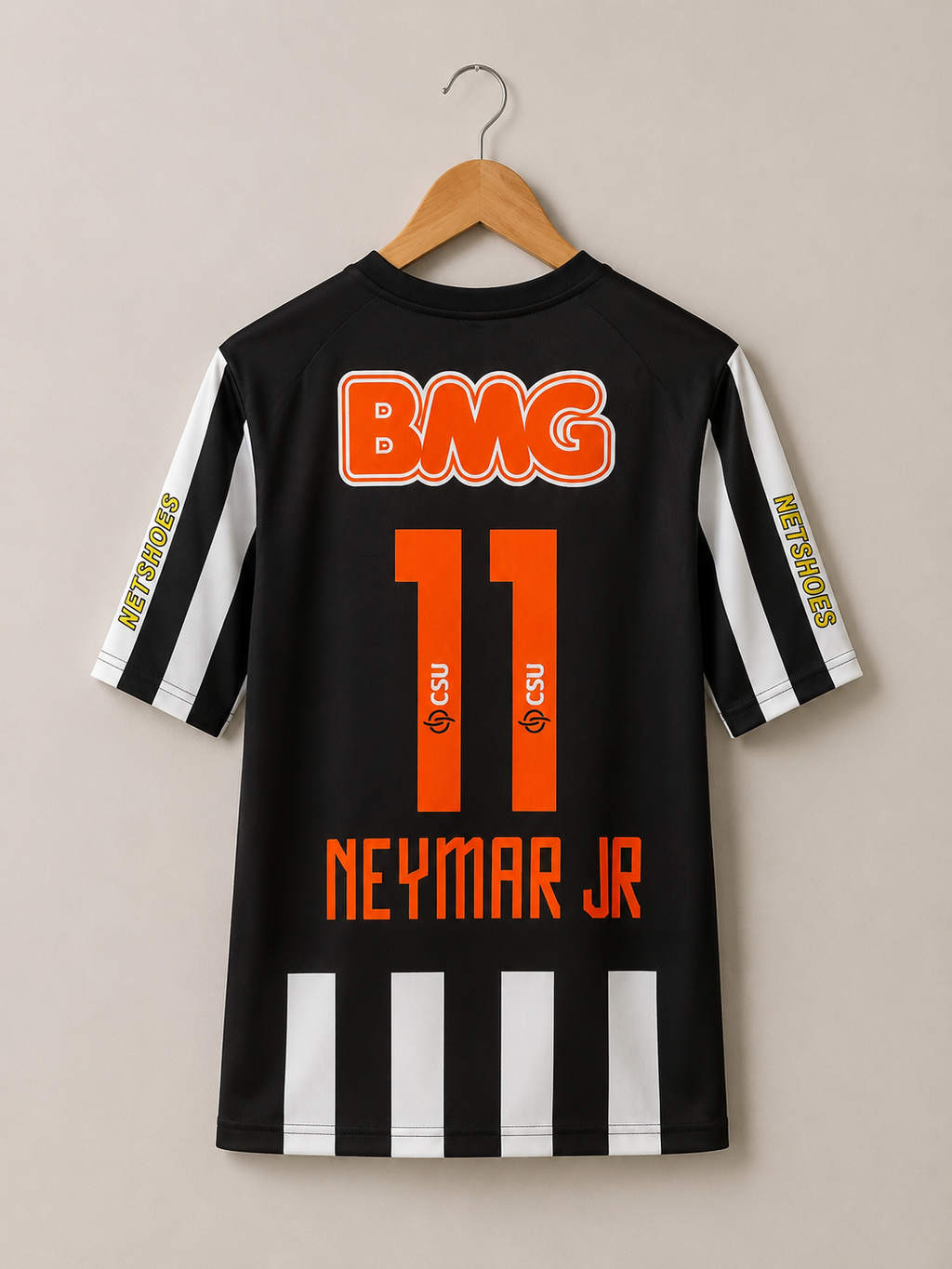 NEYMAR SANTOS 2012/13 AWAY PREMIUM RETRO KIT