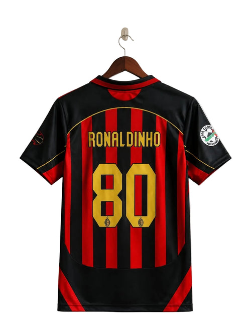 AC MILAN 2006/07 RONALDINHO HOME KIT PREMIUM