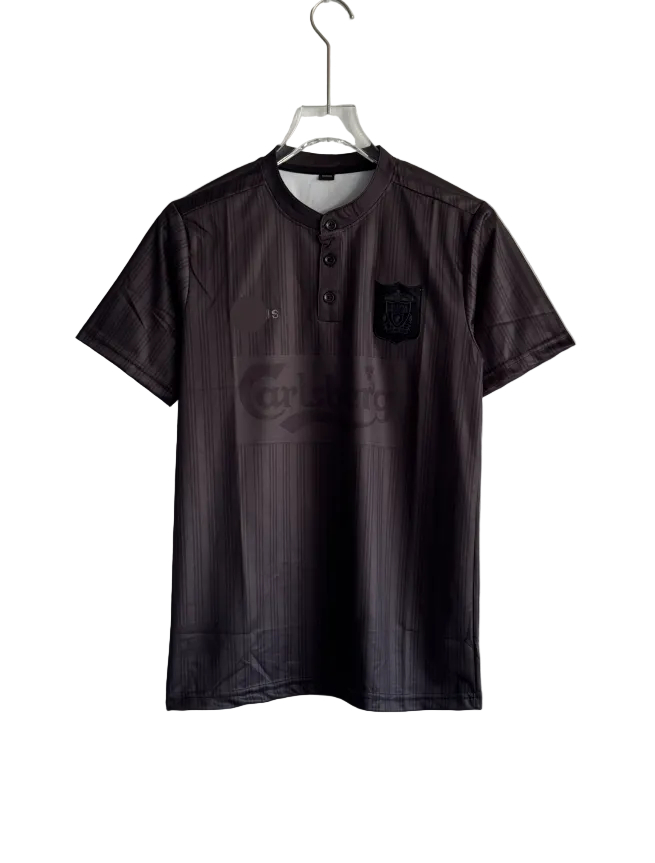 LIVERPOOL 1995 BLACK KIT EMBROIDERY PREMIUM