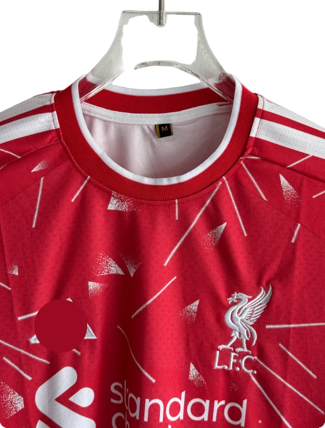 LIVERPOOL 2026 HOME  KIT PLAIN  PREMIUM EMBROIDERY