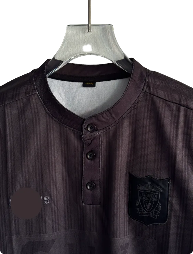 LIVERPOOL 1995 BLACK KIT EMBROIDERY PREMIUM