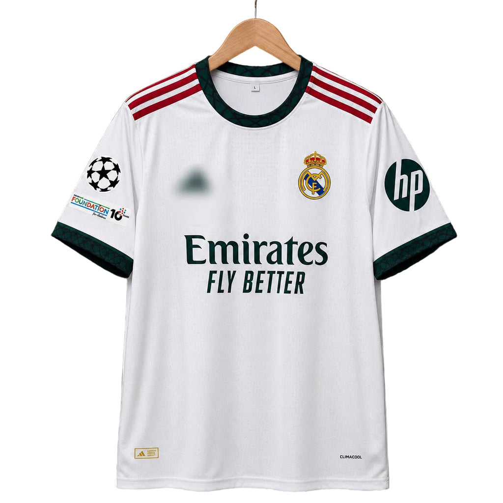 MBAPPE REAL MADRID 26/27 HOME KIT EMBROIDERY PREMIUM