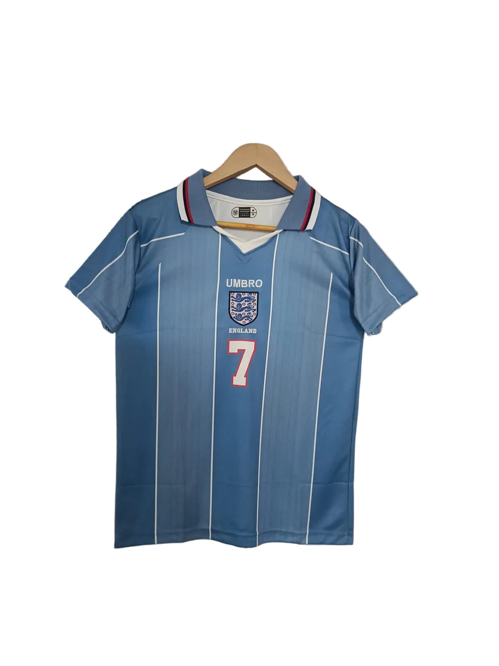 ENGLAND 1996 AWAY BECKHAM EMBROIDERY PREMIUM