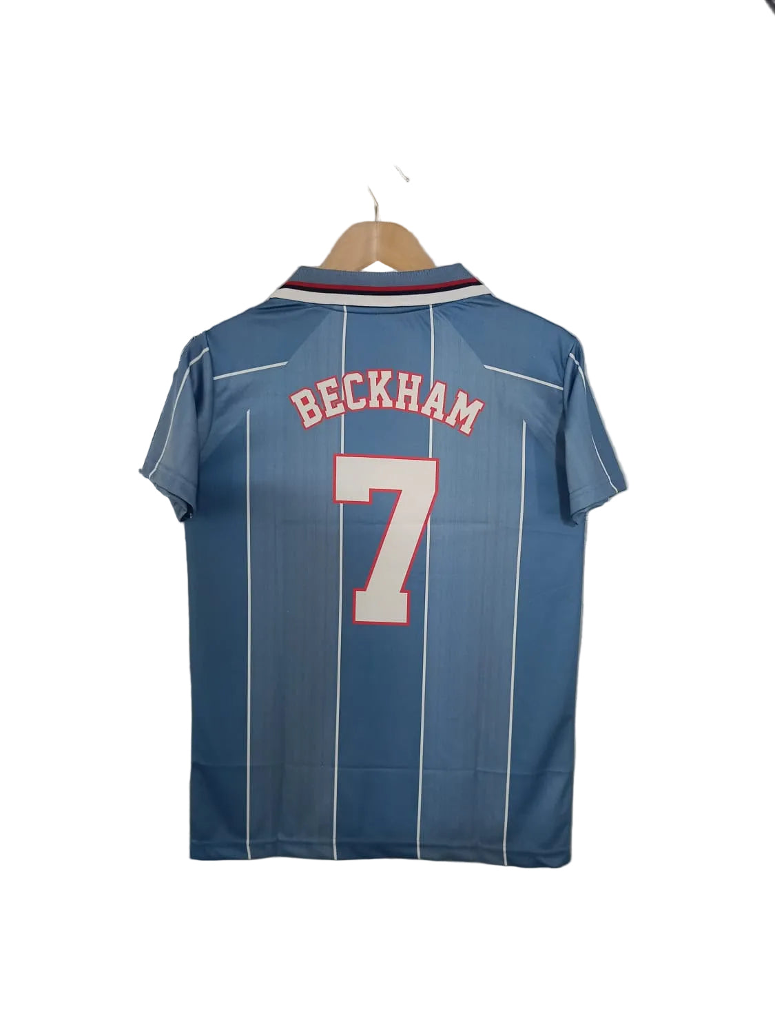 ENGLAND 1996 AWAY BECKHAM EMBROIDERY PREMIUM