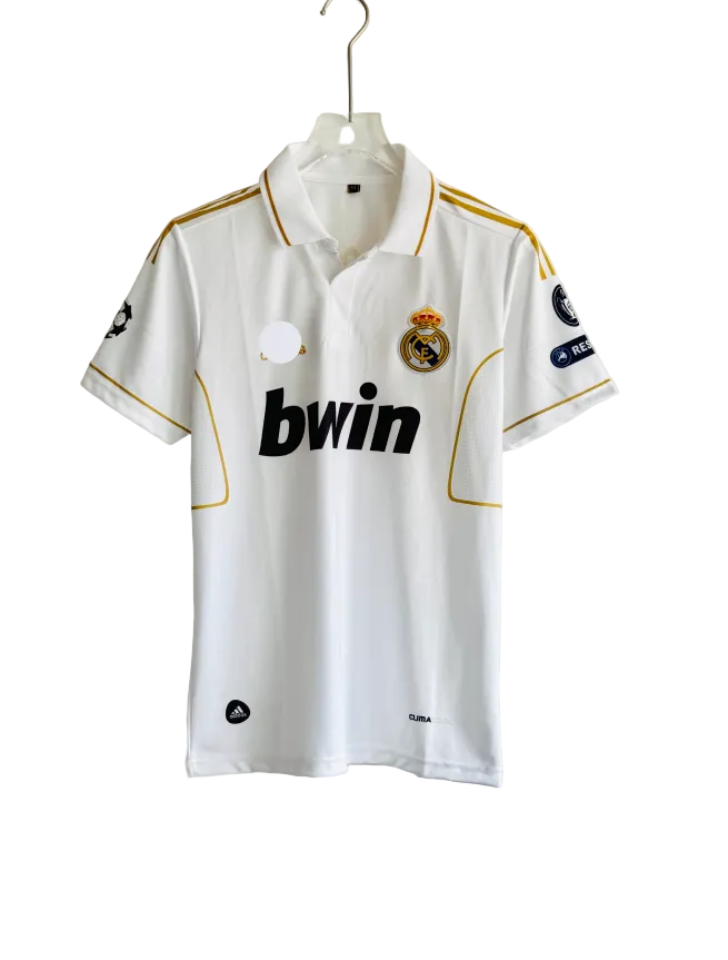 REAL MADRID 2011/12 HOME KIT PREMIUM EMBROIDERY