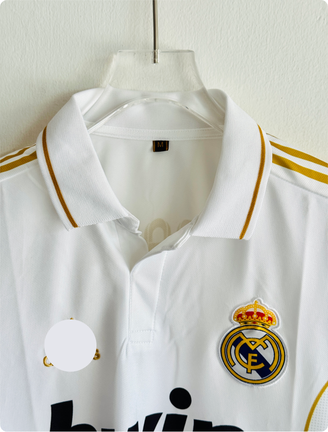 REAL MADRID 2011/12 HOME KIT PREMIUM EMBROIDERY