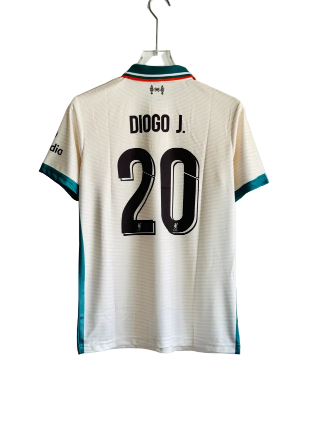 LIVERPOOL 2021-22 AWAY KIT DIOGO J. POLO EMBROIDERY PREMIUM