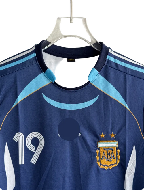 ARGENTINA 2006 MESSI AWAY KIT PREMIUM EMBROIDERY