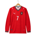 PORTUGAL 2026 HOME  KIT RONALDO EMBROIDERY PREMIUM FULLSLEEVES