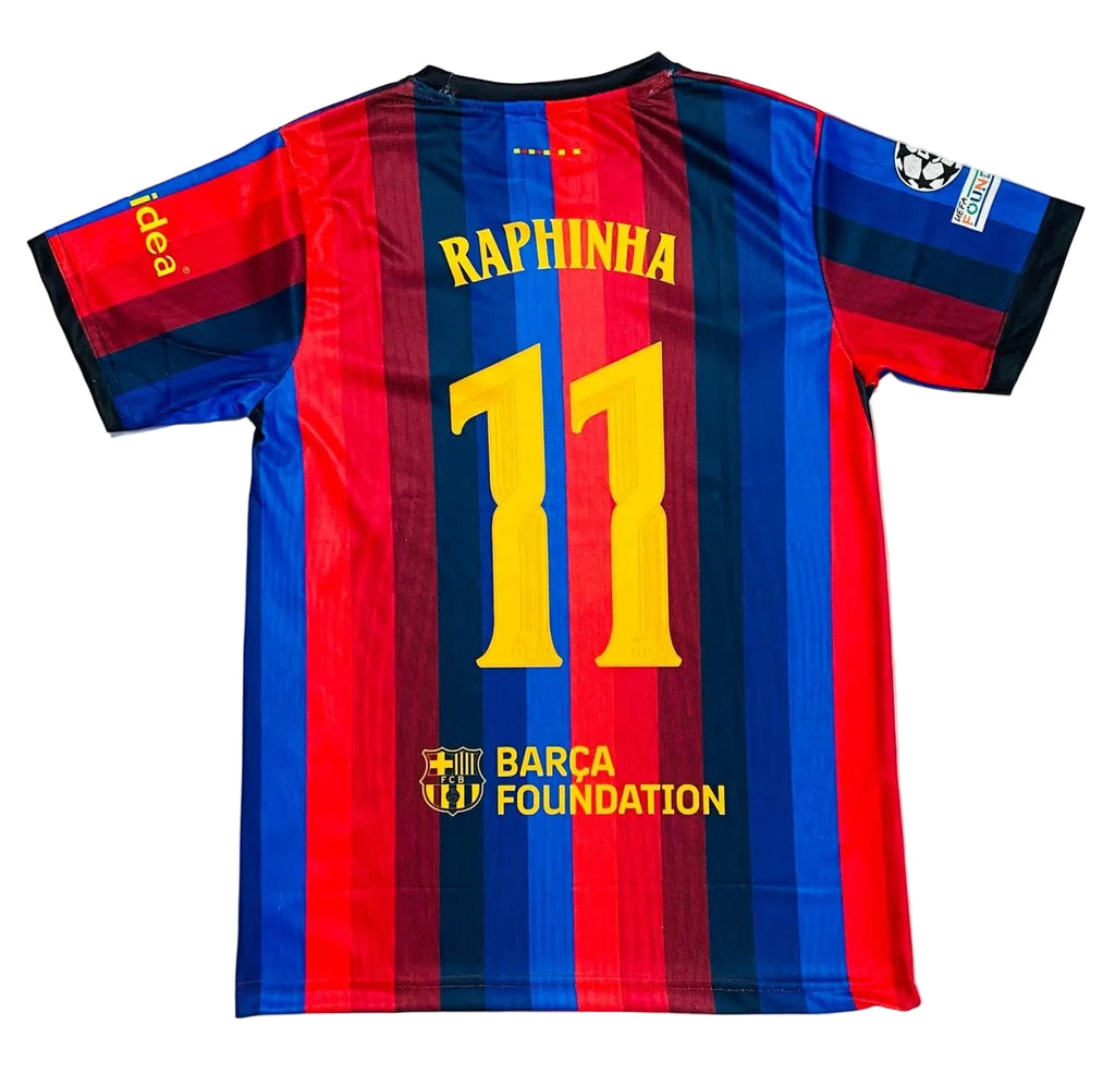 BARCA 2026 HOME KIT RAPHINHA PREMIUM EMBROIDERY