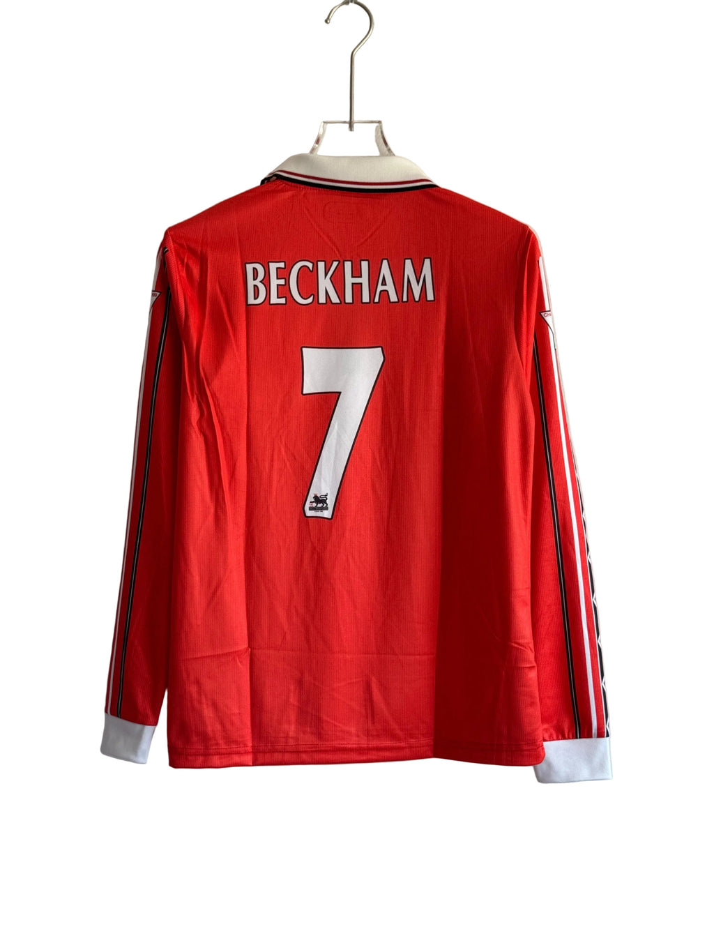 BECKHAM UNITED 1998/99 PREMIUM RETRO EMBROIDERY FULL SLEEVES