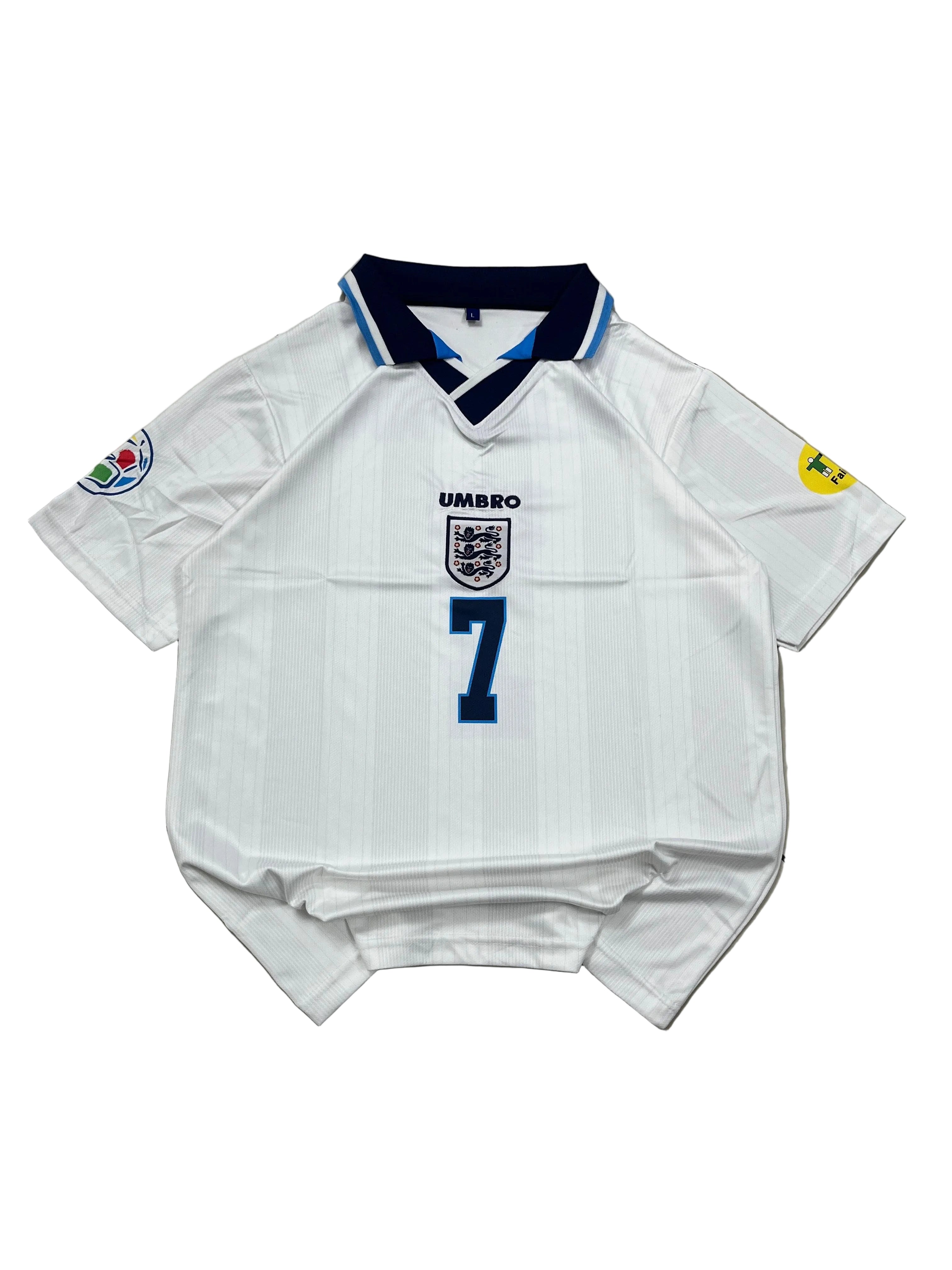 BECKHAM ENGLAND RETRO KIT
